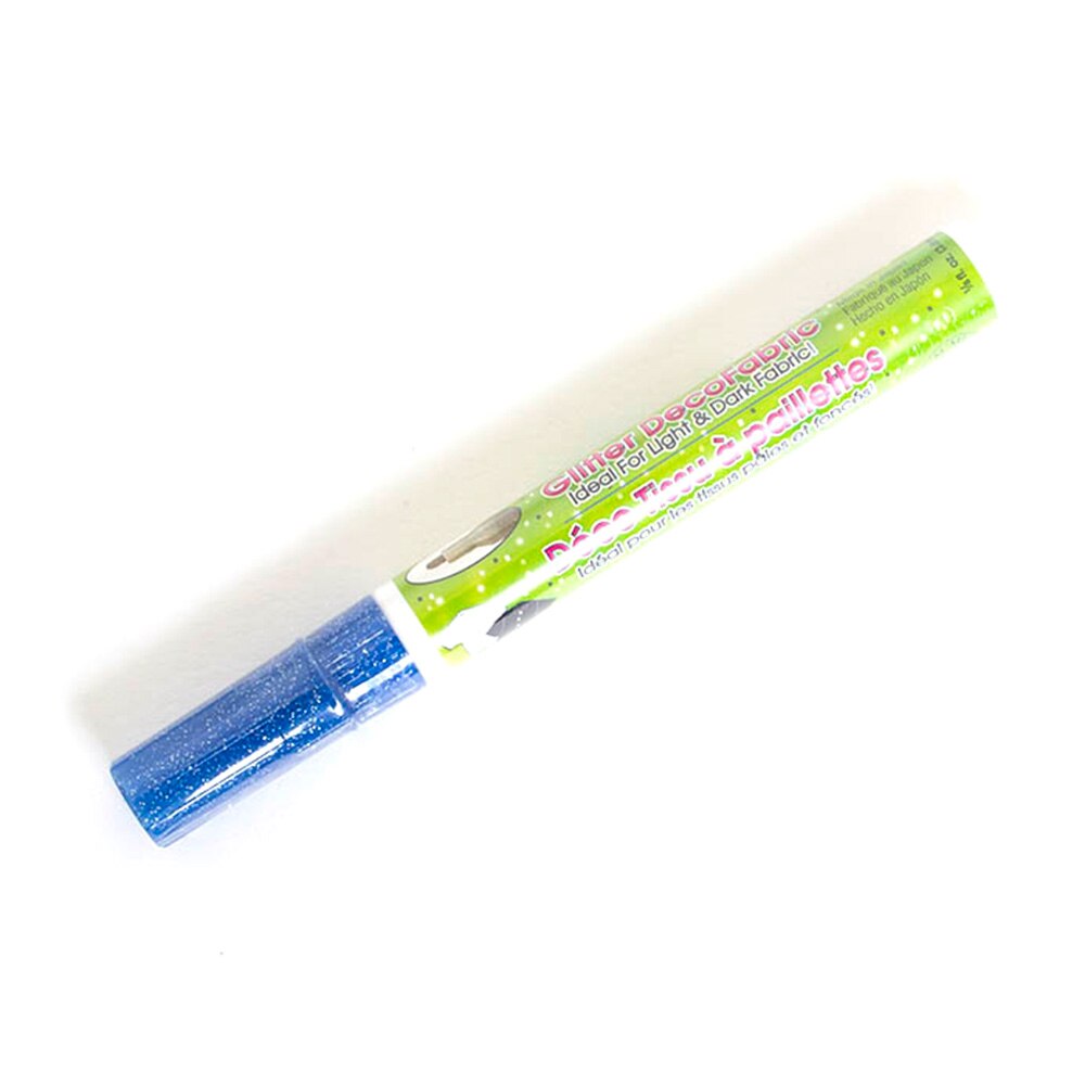 Uchida, Paint Marker, Art & School, DecoFabric, Glitter Paint Pen, Assorted Colors, 687212